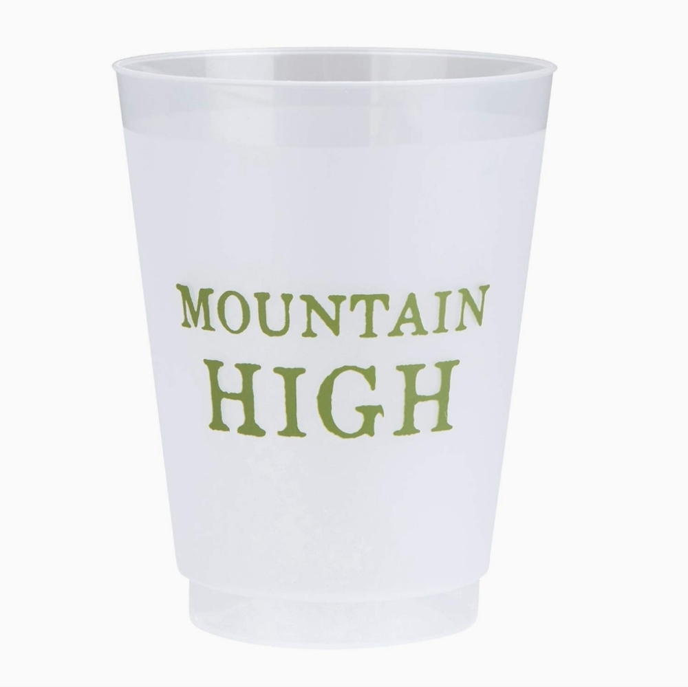 NWT! 8-Count Mountain High Cups